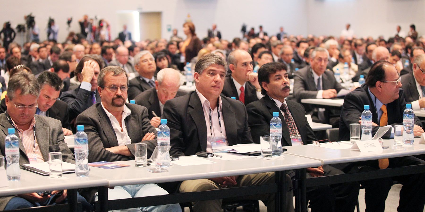 Conferencia Anual de Ejecutivos CADE 2009, en la ciudad de Arequipa.
Foto: ANDINA/Carlos Lezama