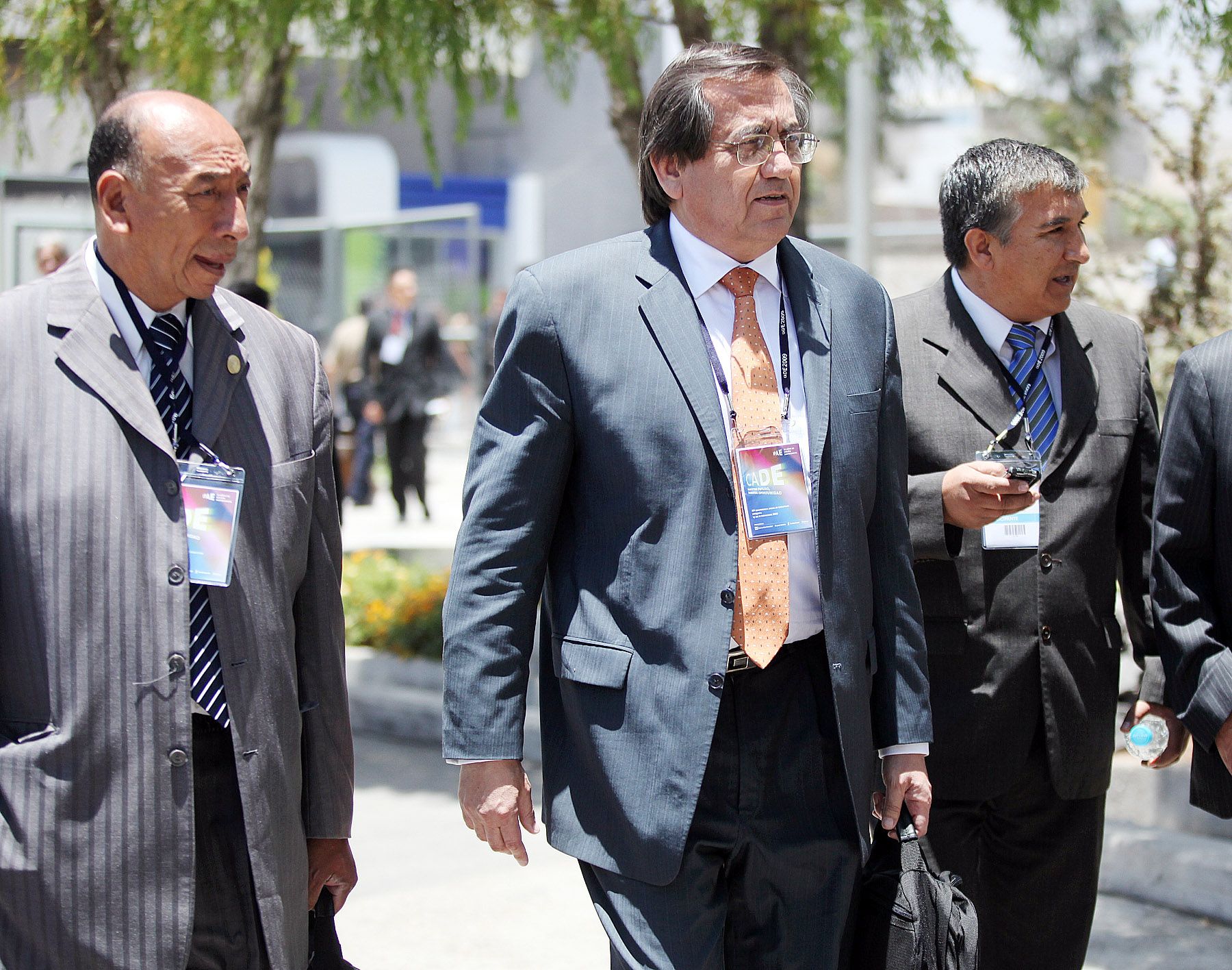 Congresista Jorge del Castillo, en la Conferencia Anual de Ejecutivos (CADE), organizada por Ipae en la ciudad de Arequipa. Foto: ANDINA/Carlos Lezama