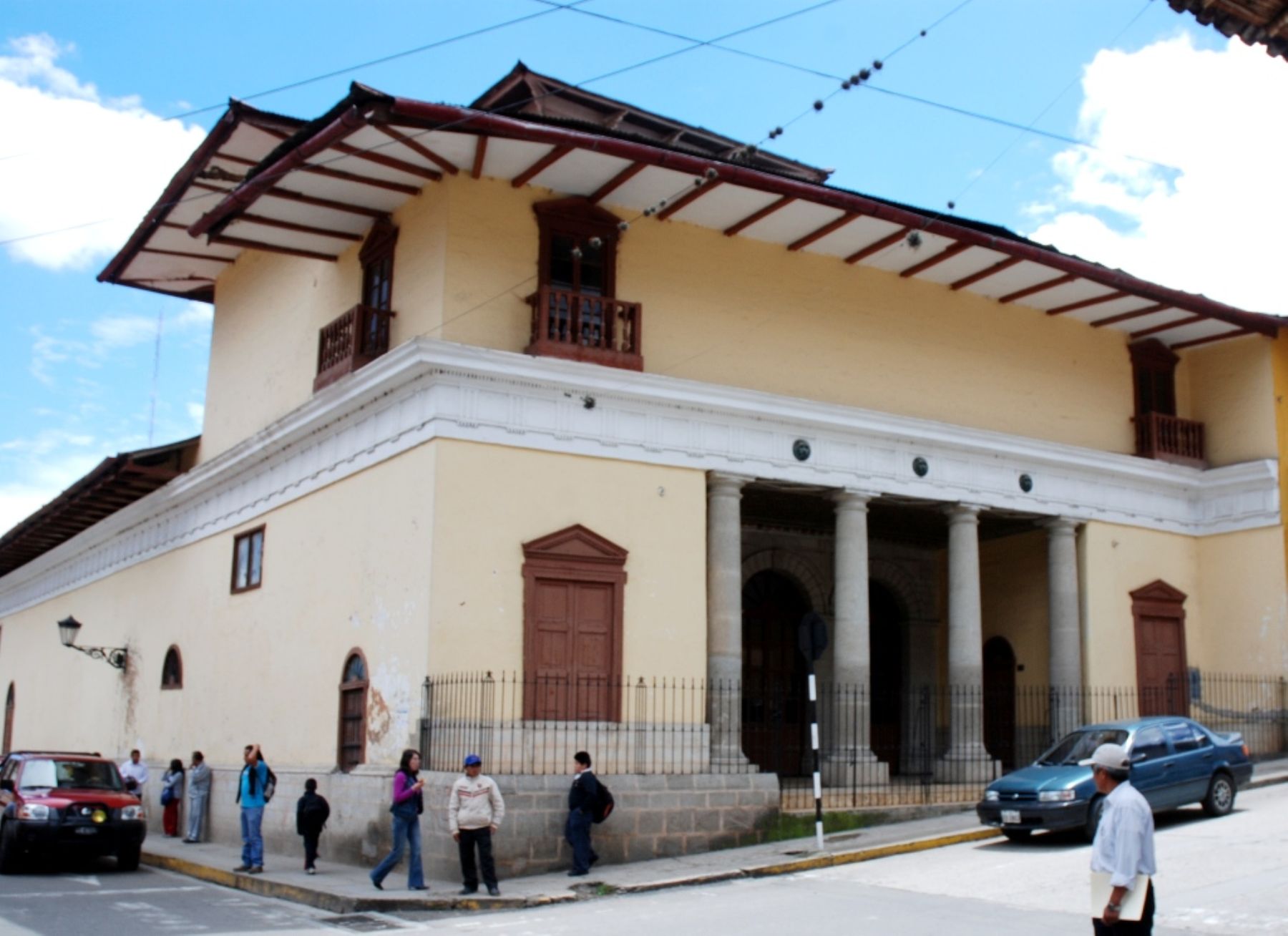 El Teatro Cajamarca fue construido en 1905. Foto: ANDINA / Archivo / Eduard Lozano.