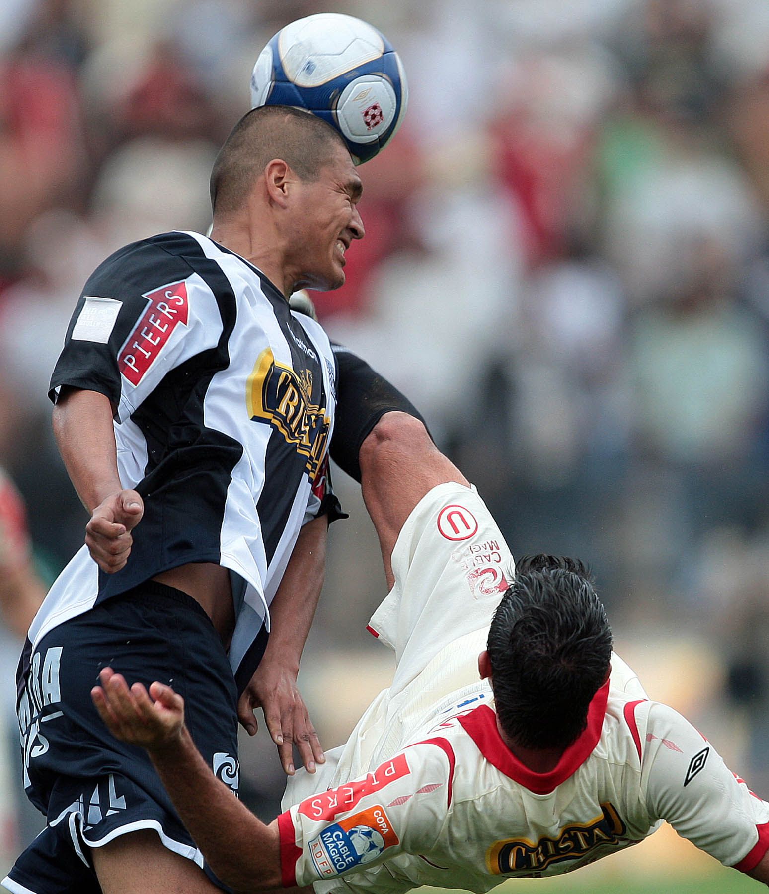 Universitario y Alianza Lima.Foto: ANDINA/Carlos Lezama