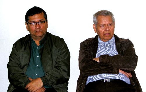 Soilo Ramírez y Luis Valdez Villacorta procesados por la muerte del periodista Alberto Rivera Fernández. Foto: ANDINA/ Corte de Lima.