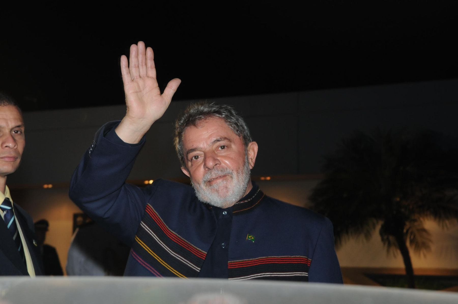 Llegada de presidente brasileñoLula da Silva al Perú: Foto: Cancillería.