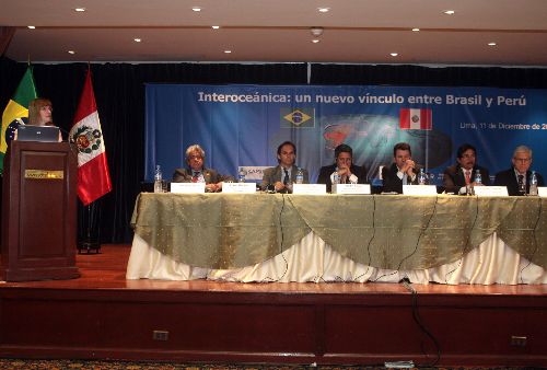 Meeting with Brazilian entrepreneurs, attended by Minister of Foreign Trade and Tourism. Photo: ANDINA/Juan Carlos Guzmán Negrini.