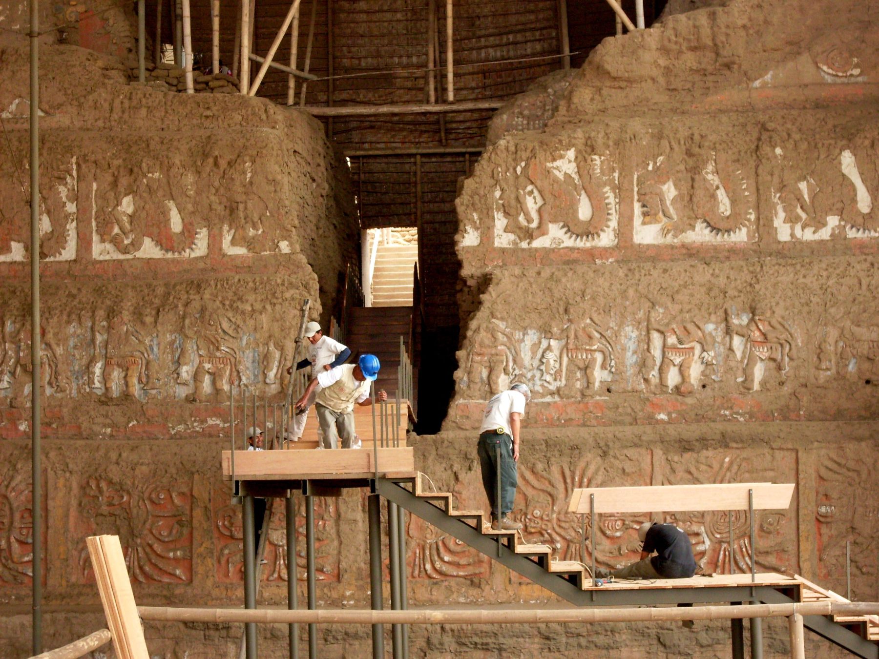 Huaca de La Luna, en Trujillo (La Libertad). Foto: ANDINA / Oscar Paz.