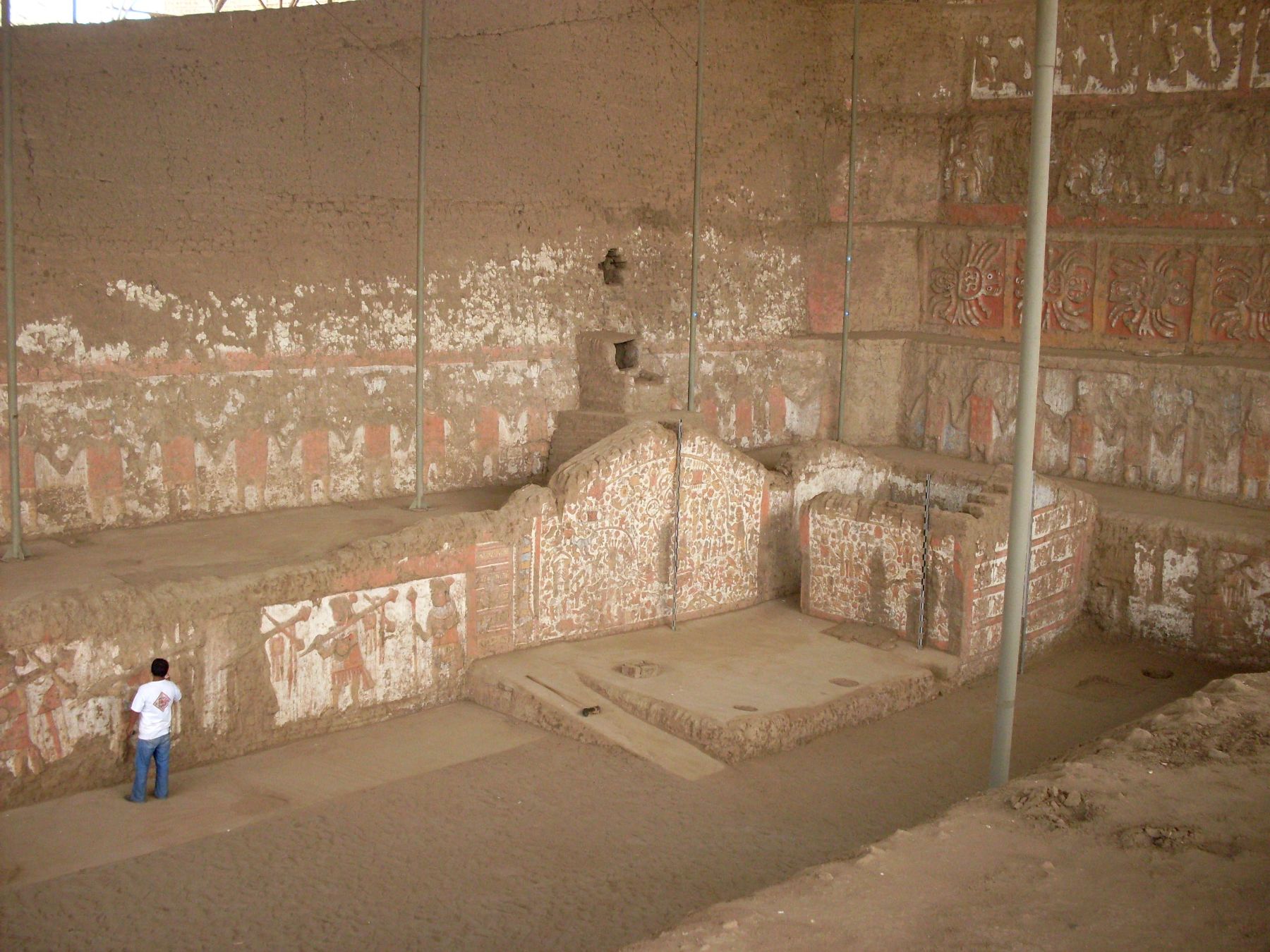 Huaca de La Luna, en Trujillo (La Libertad). Foto: ANDINA / Oscar Paz.