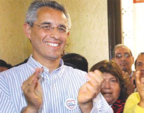 Fernando Andrade, candidato a la Alcaldía de Lima por Somos Perú, critica obras de El Metropolitano. Foto: ANDINA/Archivo