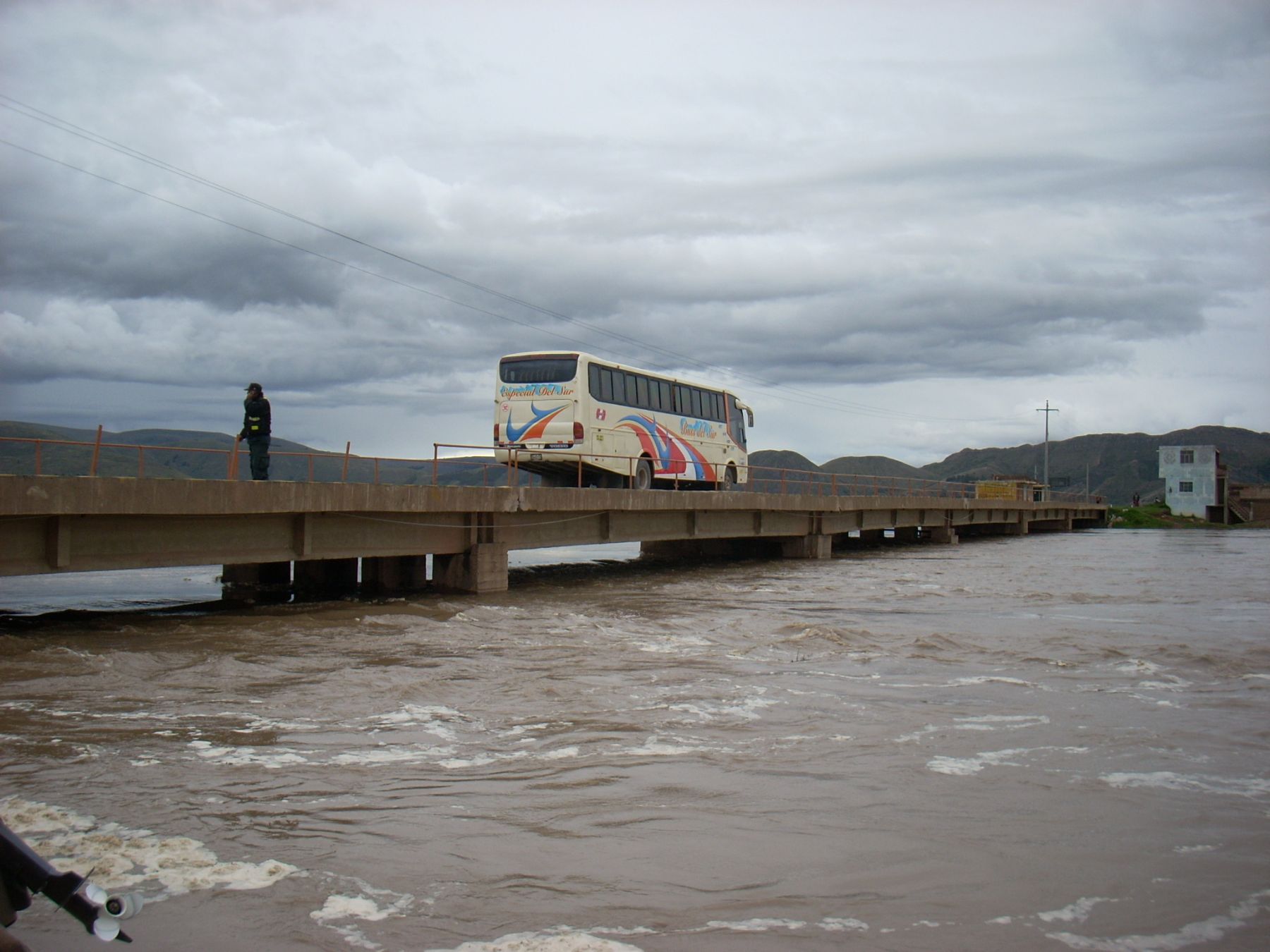 Esta mañana, el río Huancané reportó un caudal  de 134.96 metros cúbicos por segundo en la estación hidrológica Puente Carretera Huancané, ANDINA/archivo