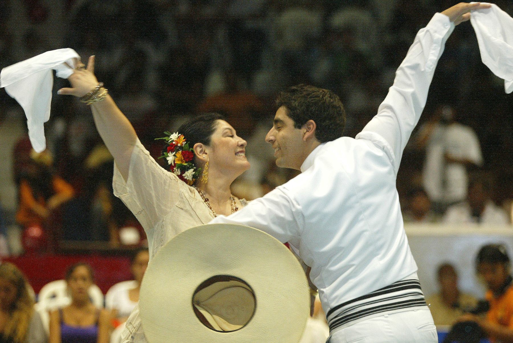 Unas 200 parejas harán derroche de elegancia y picardía en el Concurso Nacional de Marinera que se lleva a cabo en Trujillo. Foto: ANDINA / Oscar Paz.