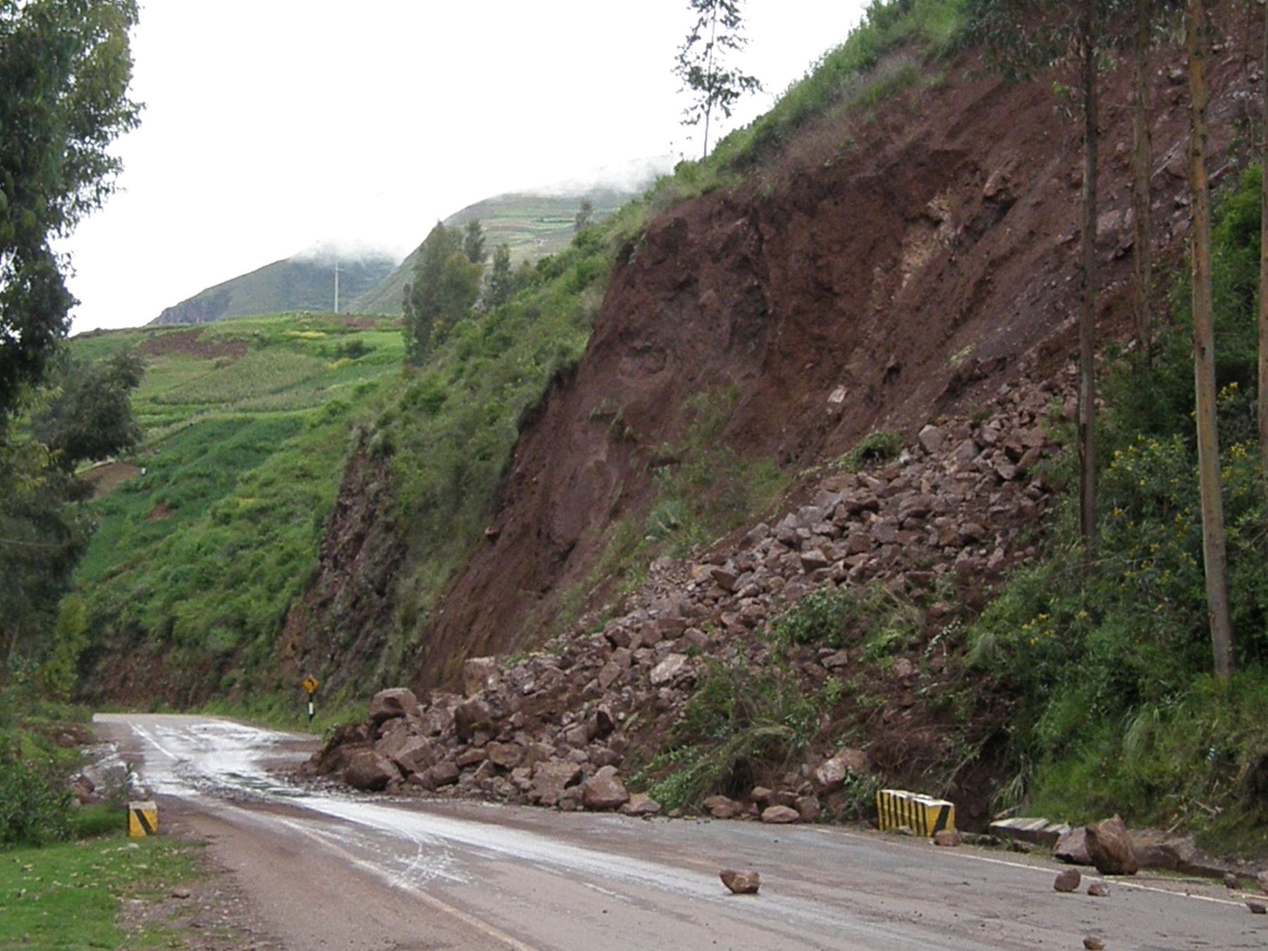 Se restableció tránsito en la vía Cusco-Limatambo-Curahuasi-Abancay. Foto: ANDINA / Percy Hurtado.