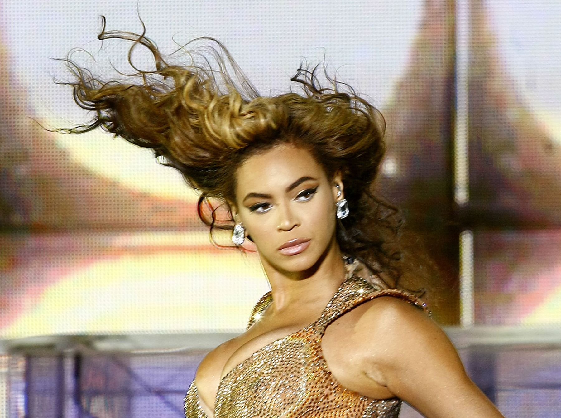 Espectacular concierto de Beyoncé en la ciudad de Lima. 
Foto: ANDINA / Alberto Orbegoso