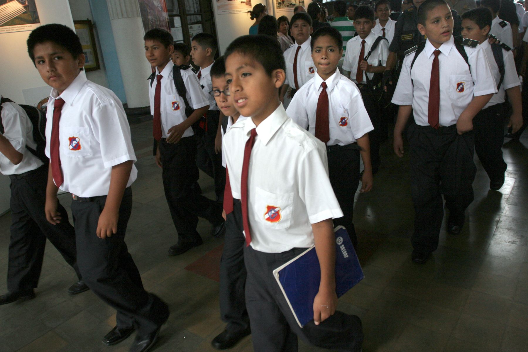Inicio de clases en Colegio Guadalupe. Foto: ANDINA/Rocío Farfán