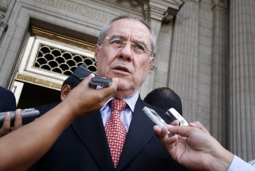 Declaraciones del presidente del Poder Judicial, Javier Villa Stein. Foto: ANDINA/Archivo.