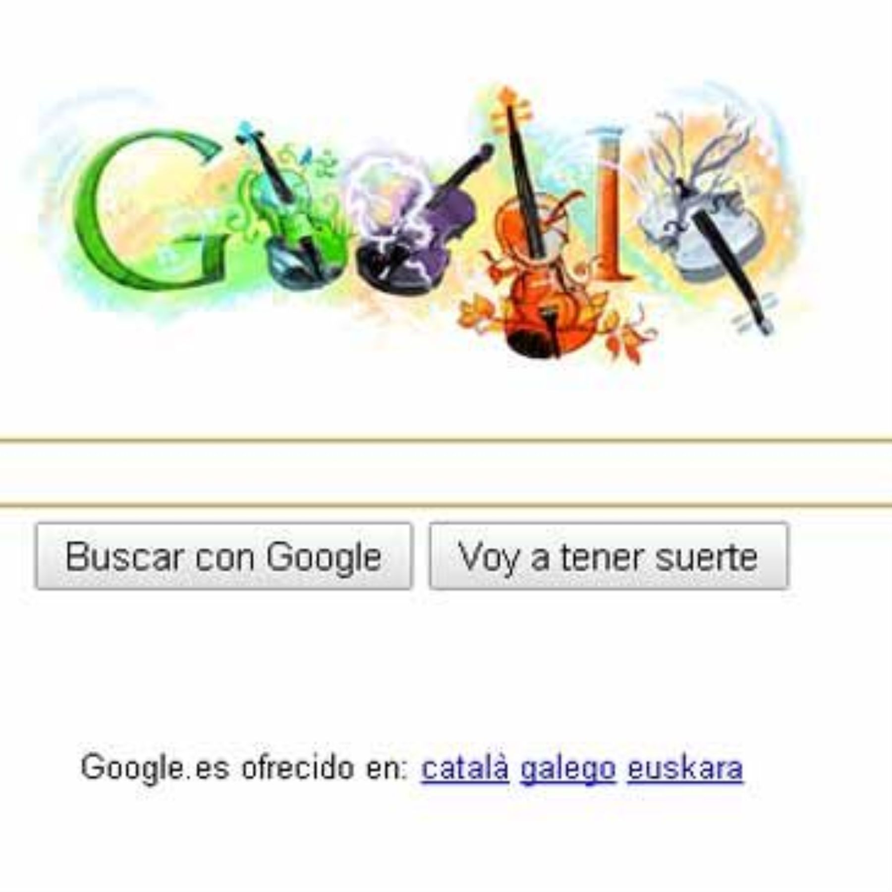 Google dedica logo a músico Antonio Vivaldi