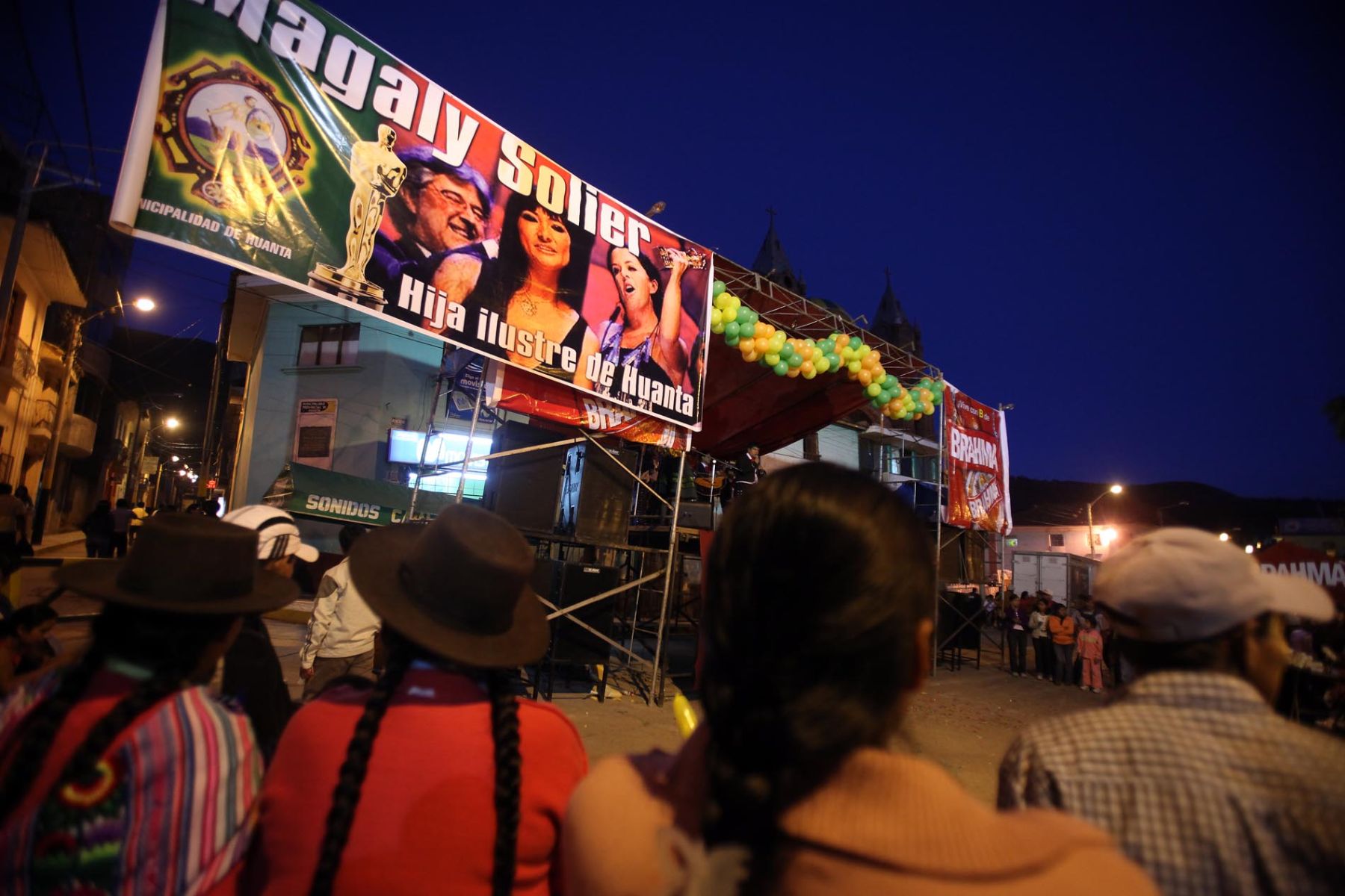 La ciudad de  Huanta vive con gran expectativa la cuenta regresiva para saber si La Teta Asustada gana esta noche el Oscar a la Mejor Película Extranjera.
 Foto: ANDINA / Alberto Orbegoso.