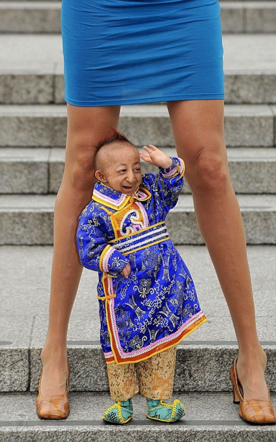 Falleció He Pingping, el hombre más pequeño del mundo.