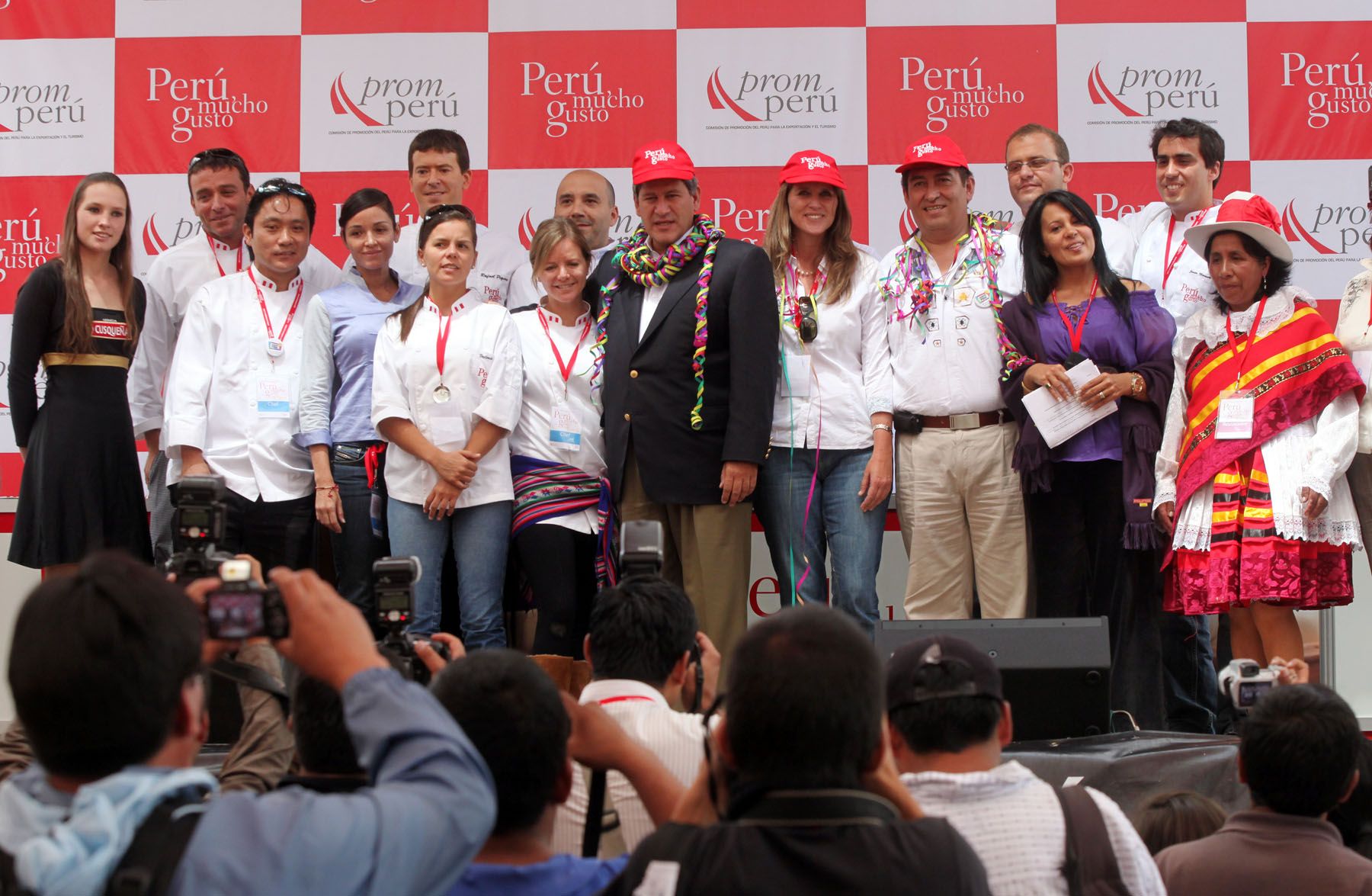 El Ministro de Comercio Exterior y Turismo, Martín Pérez, inauguró la Feria Gastronómica "Perú Mucho Gusto", en la Ciudad del Cusco.Foto: ANDINA/Carlos Lezama