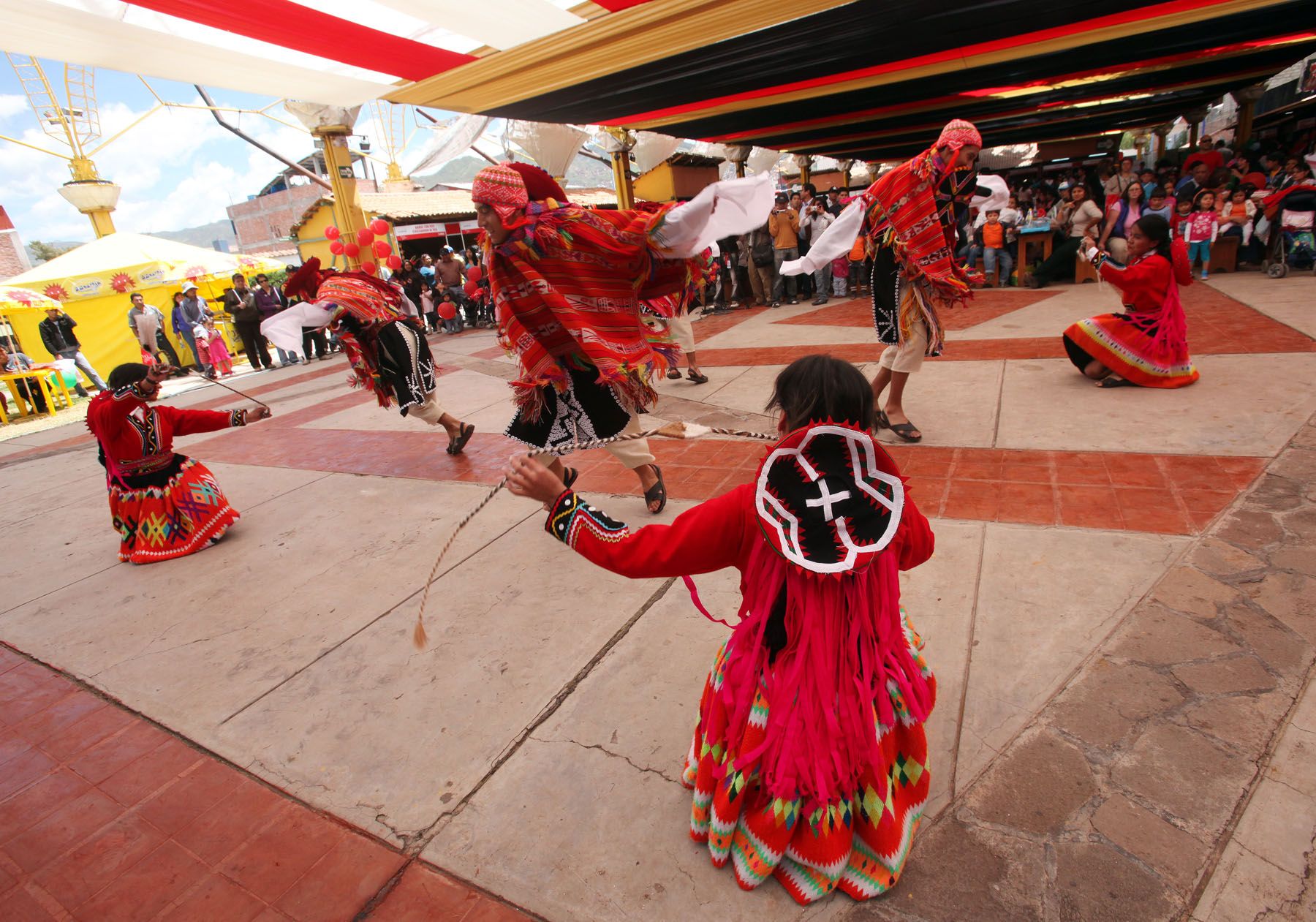 El Ministro de Comercio Exterior y Turismo, Martín Pérez, Inaugura la Feria Gastronomica "Perú Mucho Gusto" en la Ciudad del Cusco.Foto: ANDINA/Carlos Lezama
