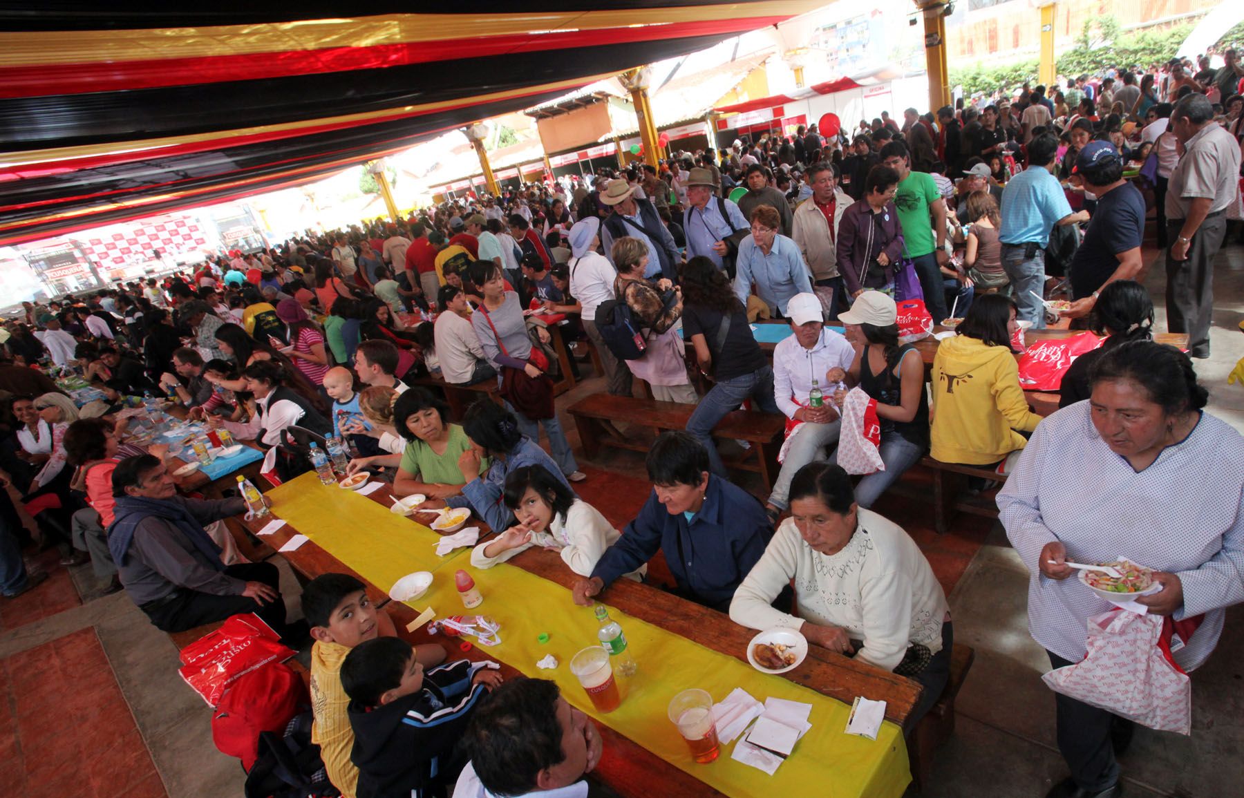 Feria Gastronómica "Perú Mucho Gusto" en la Ciudad del Cusco.Foto: ANDINA/Carlos Lezama