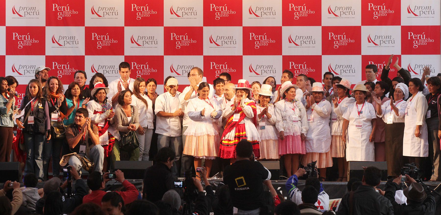 Clausura de feria Gastronómica "Perú Mucho Gusto" en la Ciudad del Cusco. 
Foto: ANDINA/Carlos Lezama