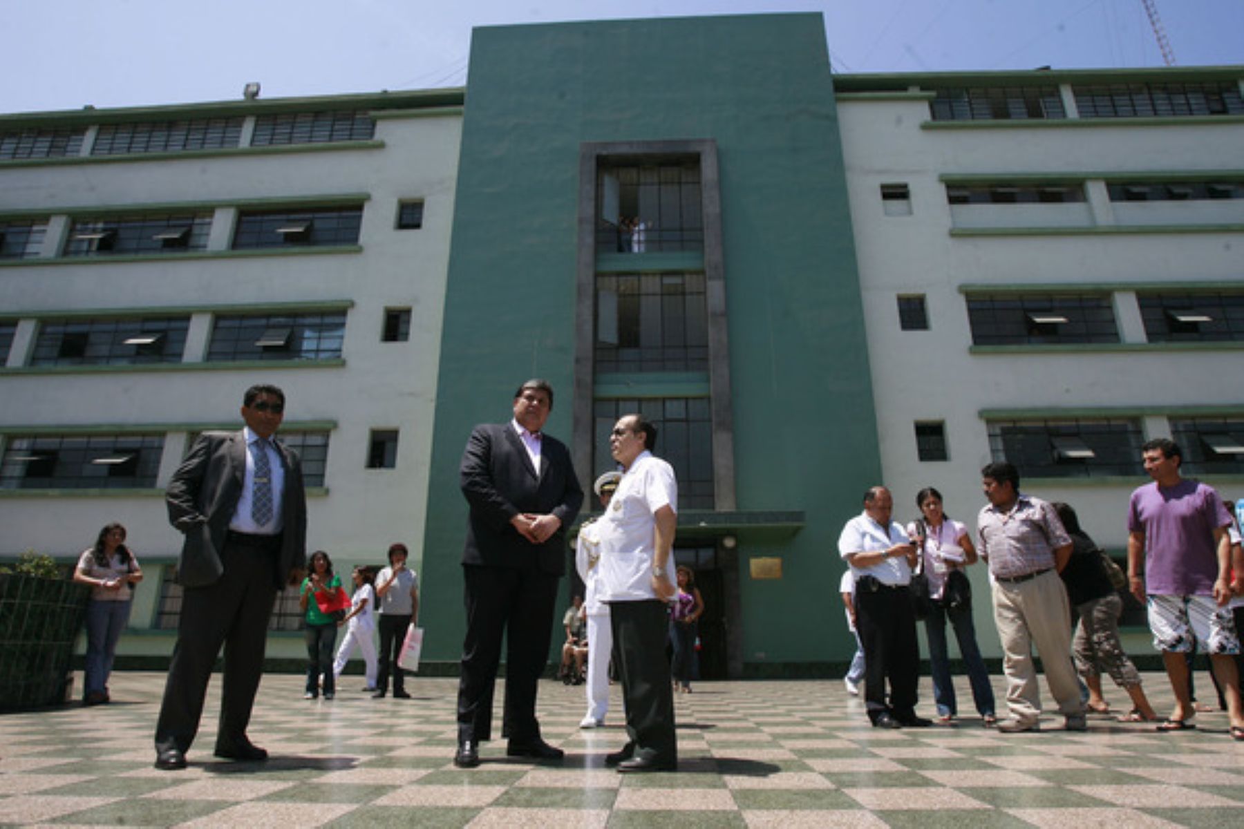 Instalaciones del Hospital de la Policía.