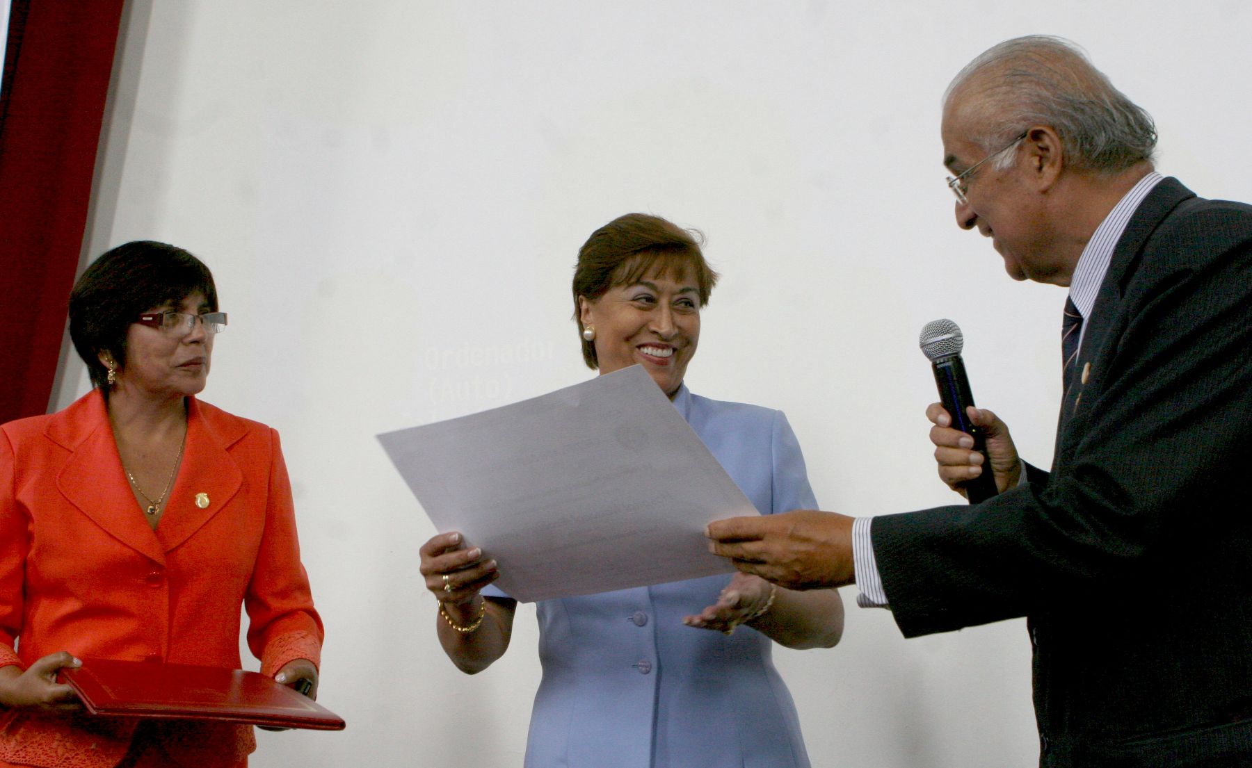 El Hospital Arzobispo Loayza se incorpora a la Federación Peruana de Administradores de Salud, en ceremonia realizada en el Ministerio de Salud.Foto: ANDINA / Jorge Paz.