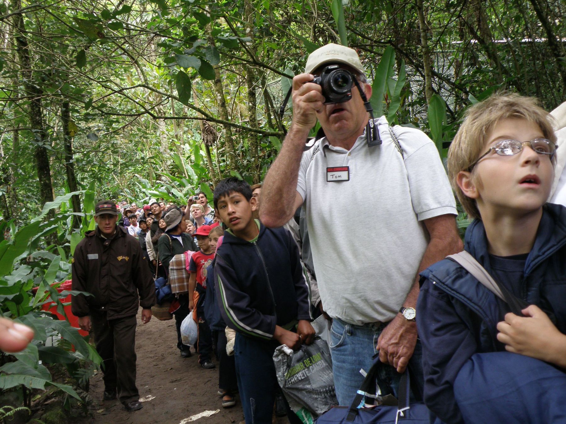 Visitors in the National Park of Manu. Photo: ANDINA / Percy Hurtado.