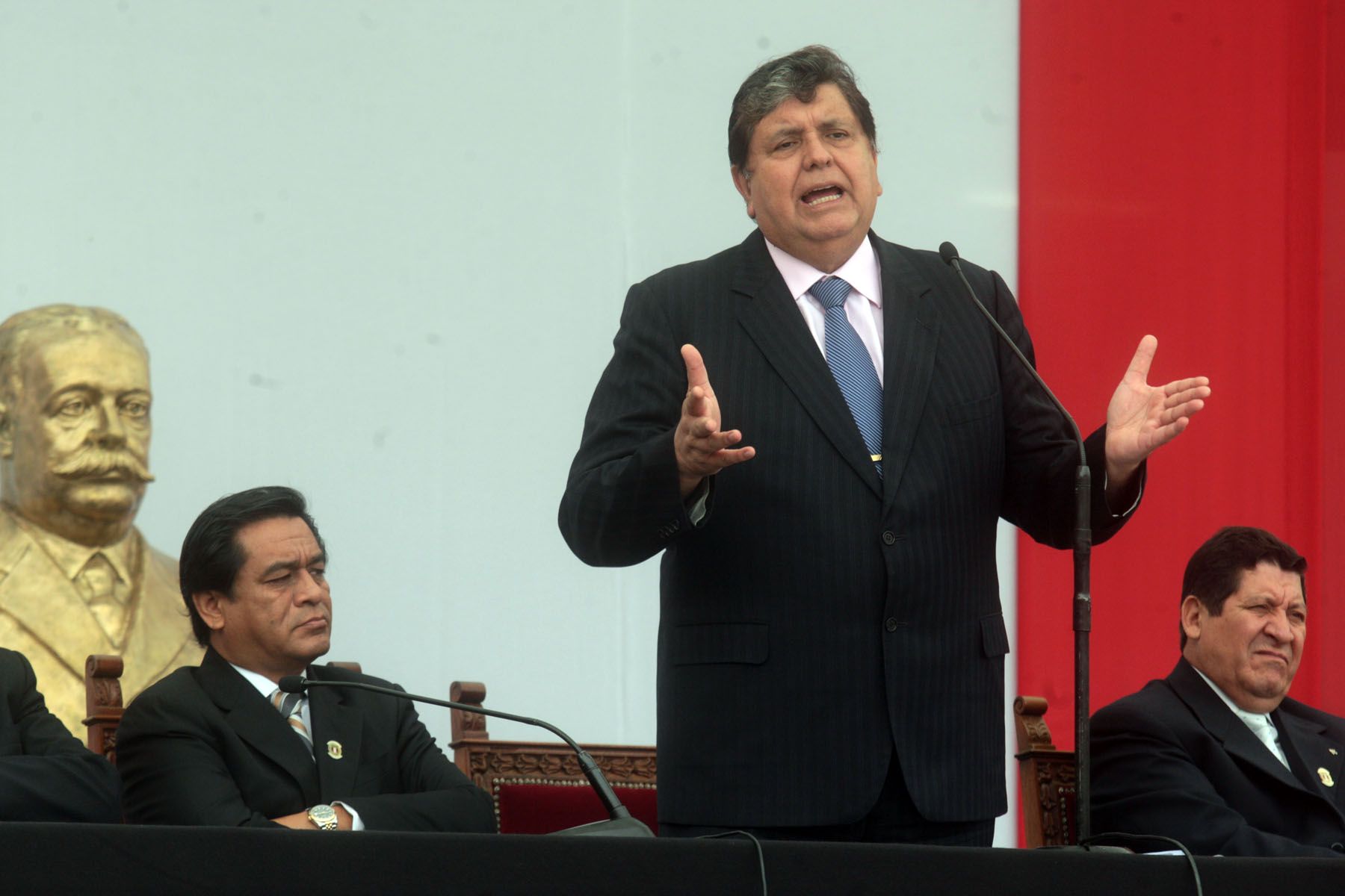 Presidente de la República, Alan García. Foto: ANDINA/Juan Carlos Guzmán Negrini.