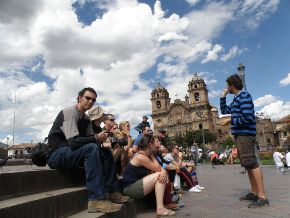 The city of  Cusco would reach temperatures up to 27º C in day time these Christmas days.  ANDINA/Percy Hurtado Santillán