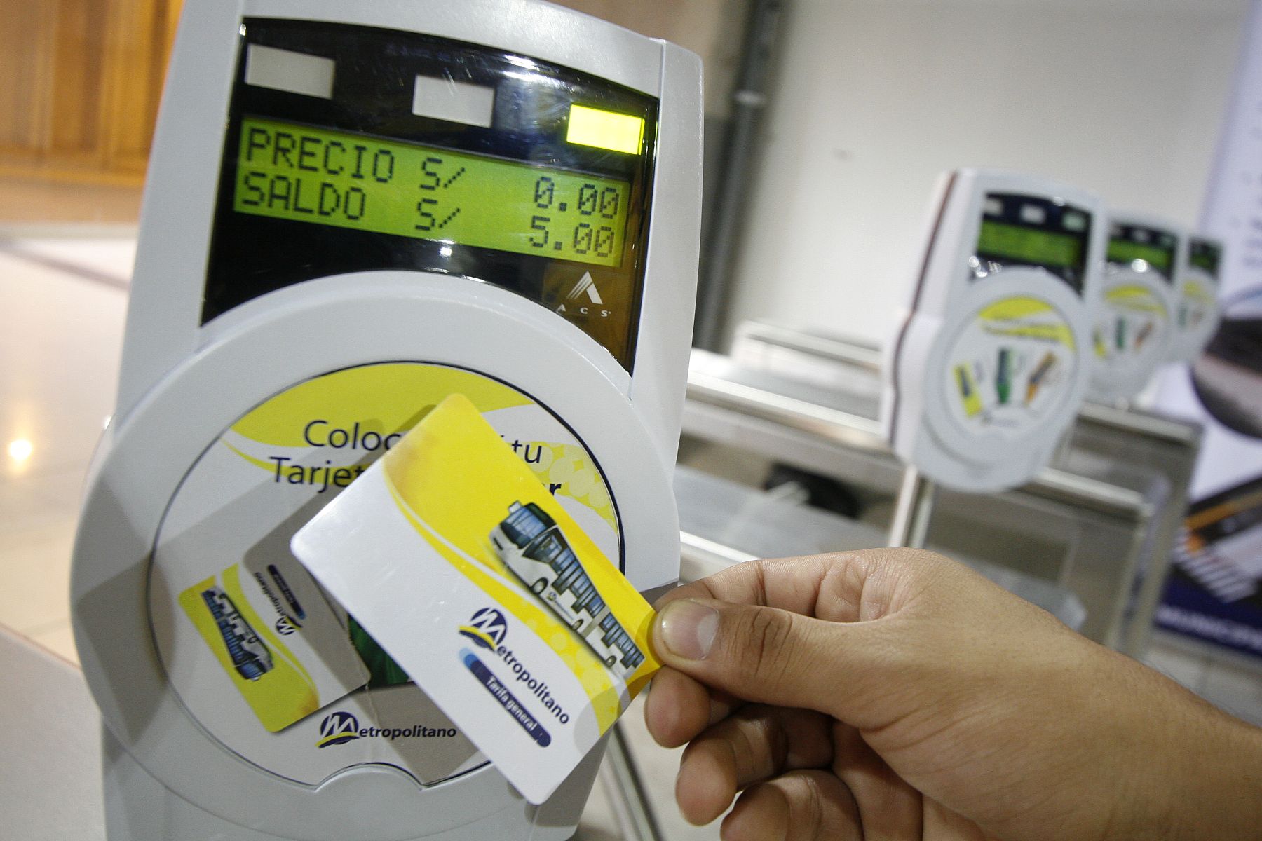 El sistema de recaudo tiene cuatro niveles y en el cuarto se integran los diferentes servicios y hay una  repartición de lo obtenido, explicaron voceros de ATU. Foto: ANDINA/Stephanie Zollner