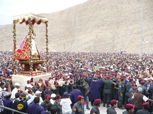 Virgen de Chapi. Foto: ANDINA/Archivo/Rocío Méndez.
