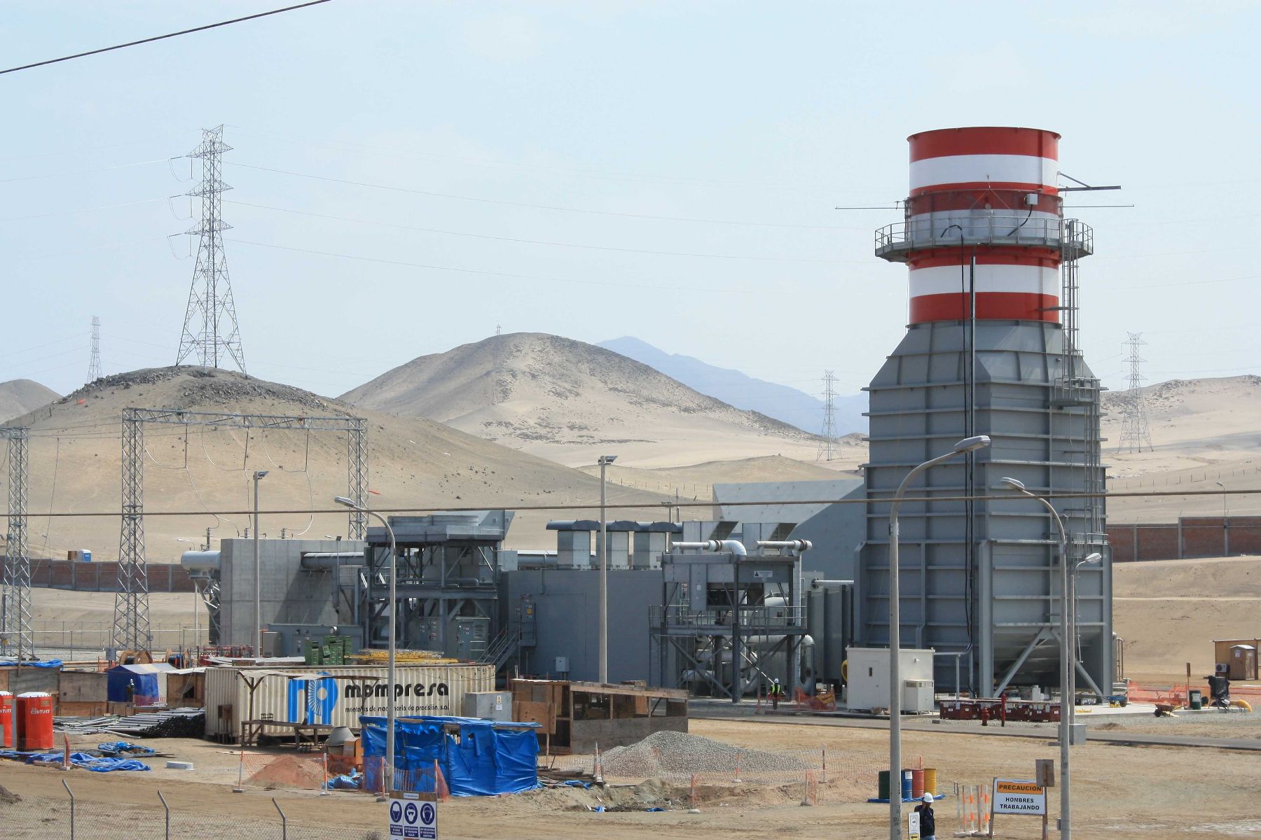 Central termoeléctrica Las Flores de Duke Energy.