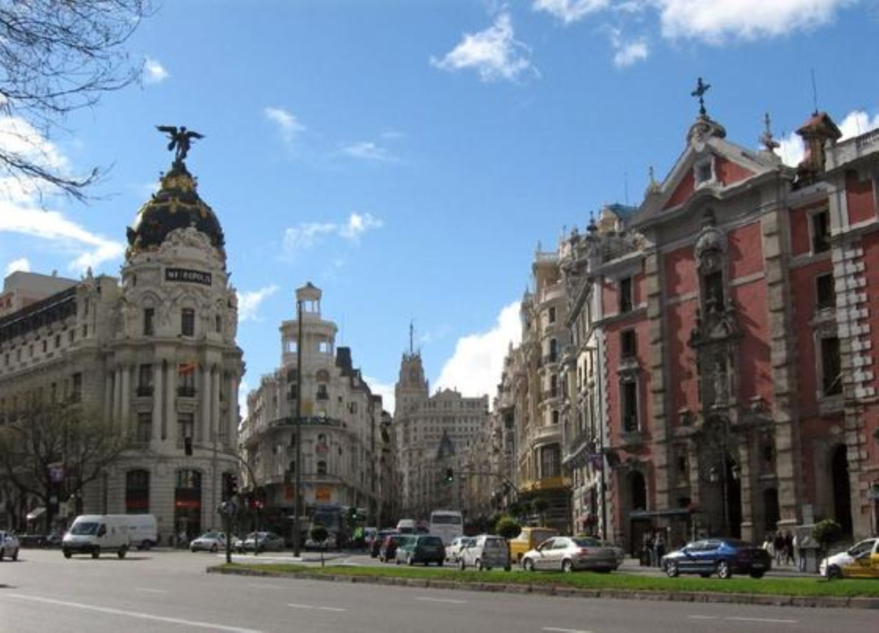 Vista de Madrid, capital de España. INTERNET/Medios