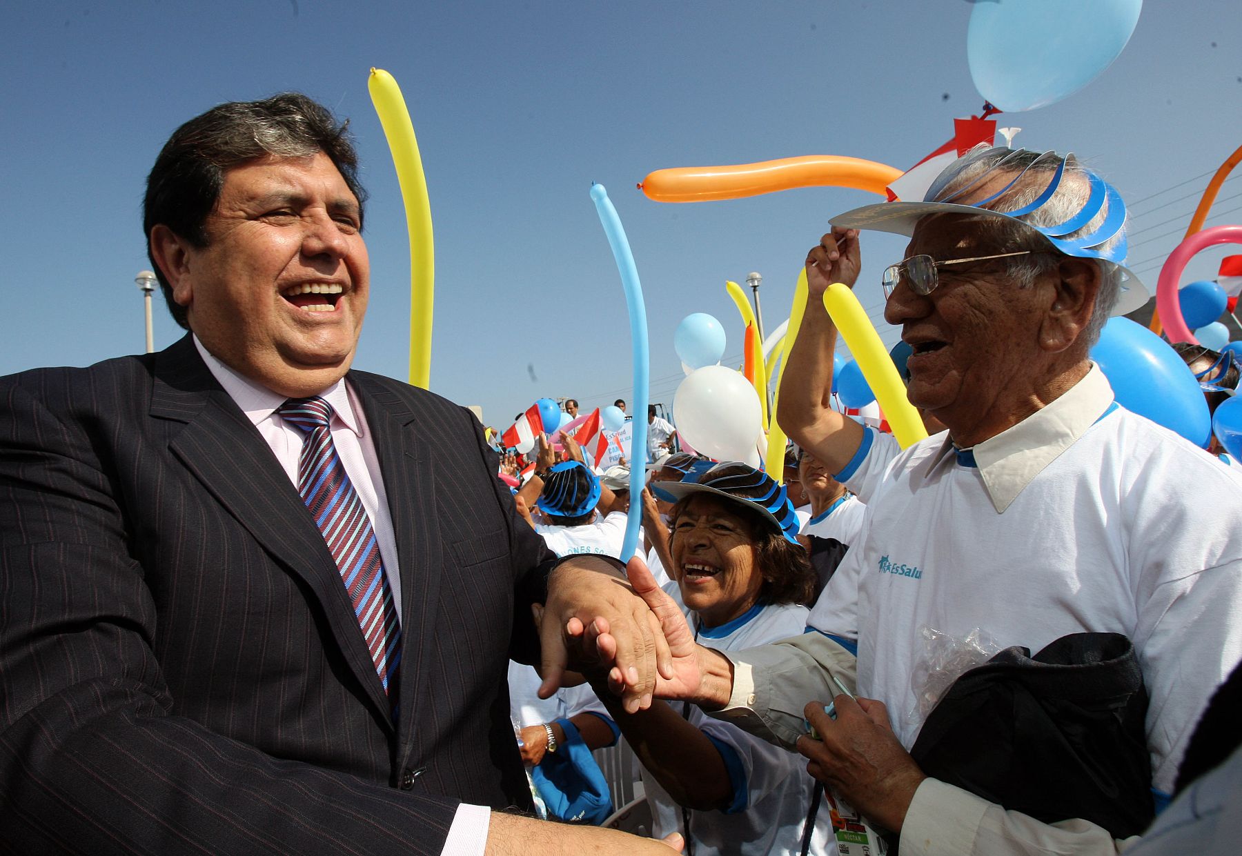 Presidente de la República, Alan García Pérez, acudirá al gran pasacalle CelebraPerú. Foto: ANDINA/Norman Córdova