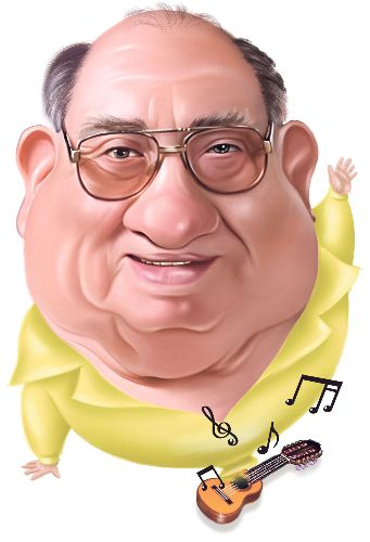 Jaime Guardia. Caricatura: Tito Piqué