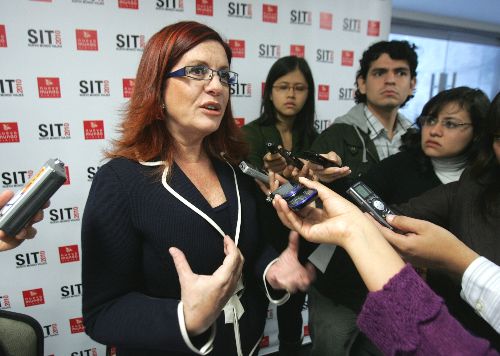 Ana MAría Morín , gerente general  del grupo Nuevo Mundo. Foto: ANDINA/Rubén Grández