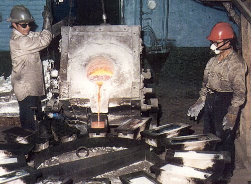 Producción de plata. Foto: ANDINA/archivo