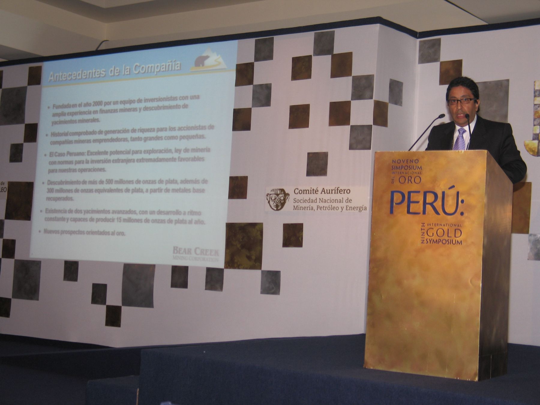 Canadian Bear Creek Mining to invest US 390 millions in Peruvian projects Noticias Agencia