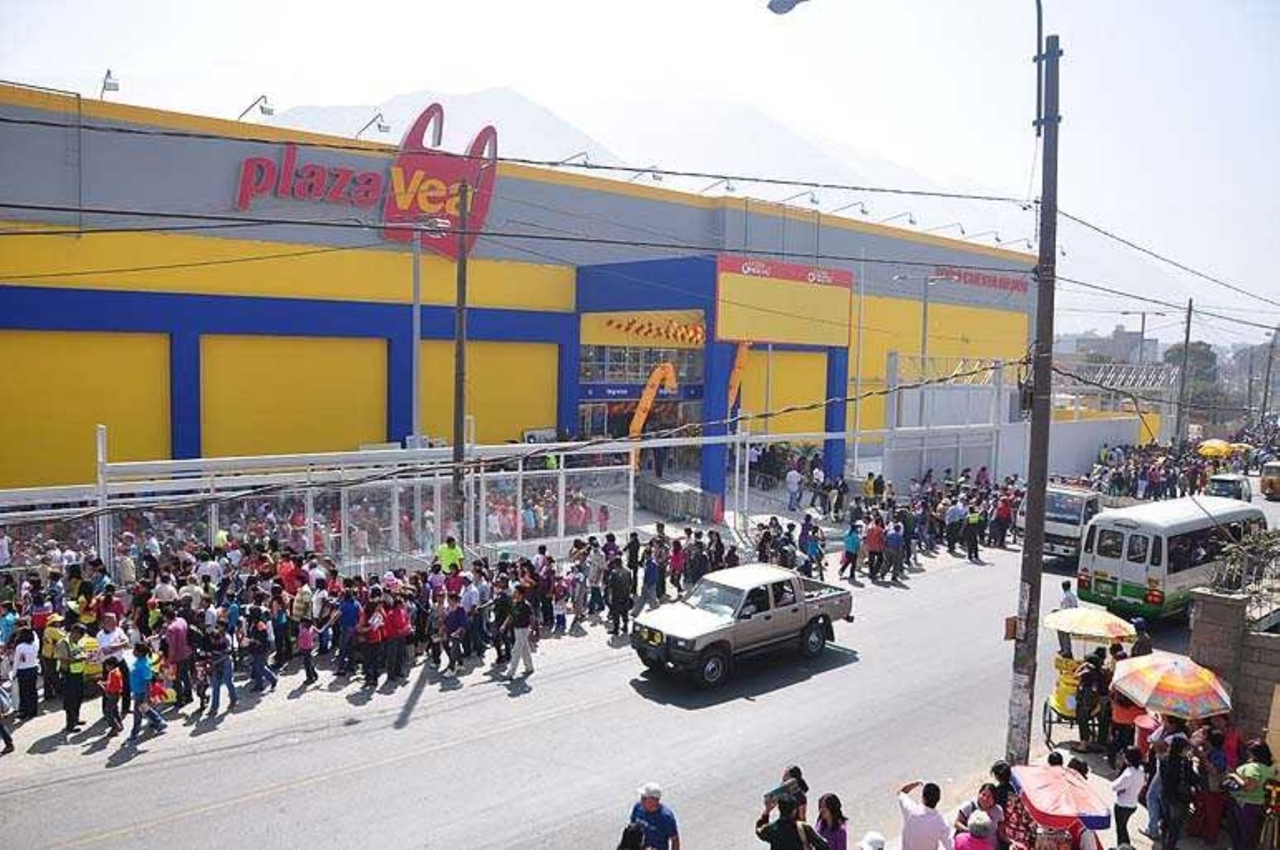 Supermercados Peruanos invirtió US$ 7 millones en nuevo local de Plaza Vea en Chosica. FOTO: ANDINA/Difusión