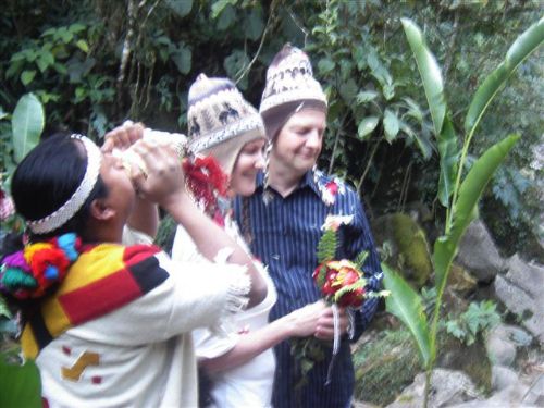 Matrimonios al estilo incaico en Machu Picchu. Foto: Difusión.