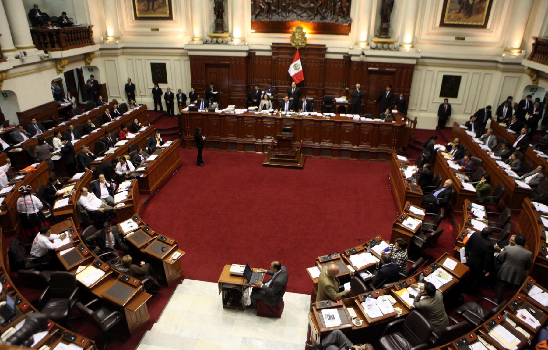 Pleno del Congreso de la República. Foto: ANDINA/Alberto Orbegoso.