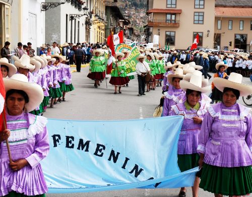Un proyecto de ley pide declarar a los ronderos de Cajamarca como héroes en lucha contra pandemia de coronavirus. ANDINA/archivo