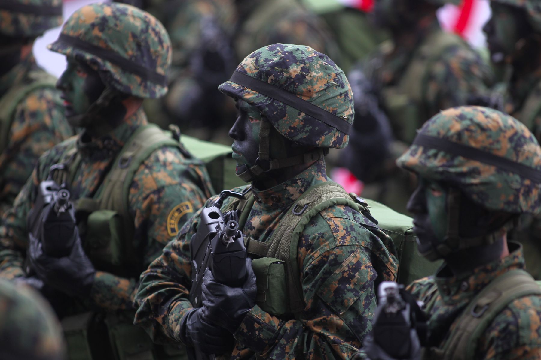 Desfile y Gran Parada Cívico Militar por Fiestas Patrias, en la avenida Brasil. Foto: ANDINA/Piero Vargas.