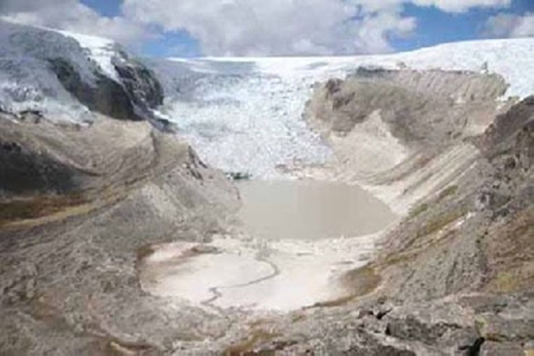 Glaciar Quelccaya. Foto: ANDINA/Sociedad Geológica del Perú.