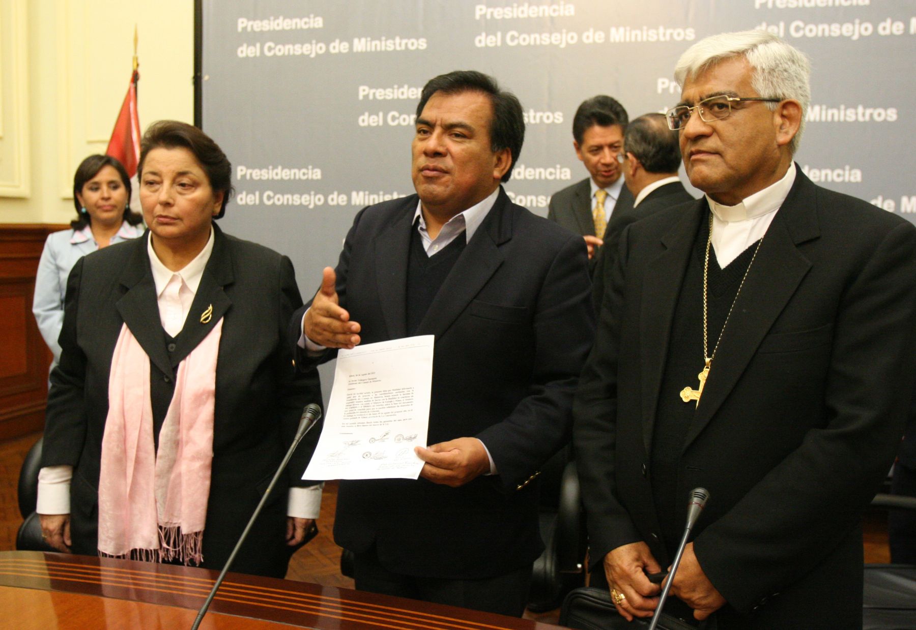 Presidente del Consejo de Ministros, Javier Velásquez Quesquén .Foto: ANDINA/Héctor Vinces.