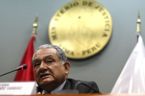 Procurador para casos de terrorismo, Julio Galindo. Foto: ANDINA/ Archivo