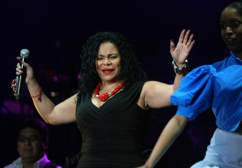 Eva Ayllón, una de las leyendas vivas de la música peruana. ANDINA/Héctor Vinces