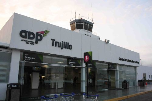 Aeropuerto Carlos Martínez de Pinillos. Foto: ANDINA/archivo.
