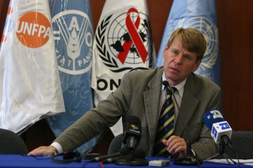Martin Scheinin, relator especial de la ONU para Derechos Humanos y Lucha Contra el Terrorismo.
Foto: ANDINA/Héctor Vinces