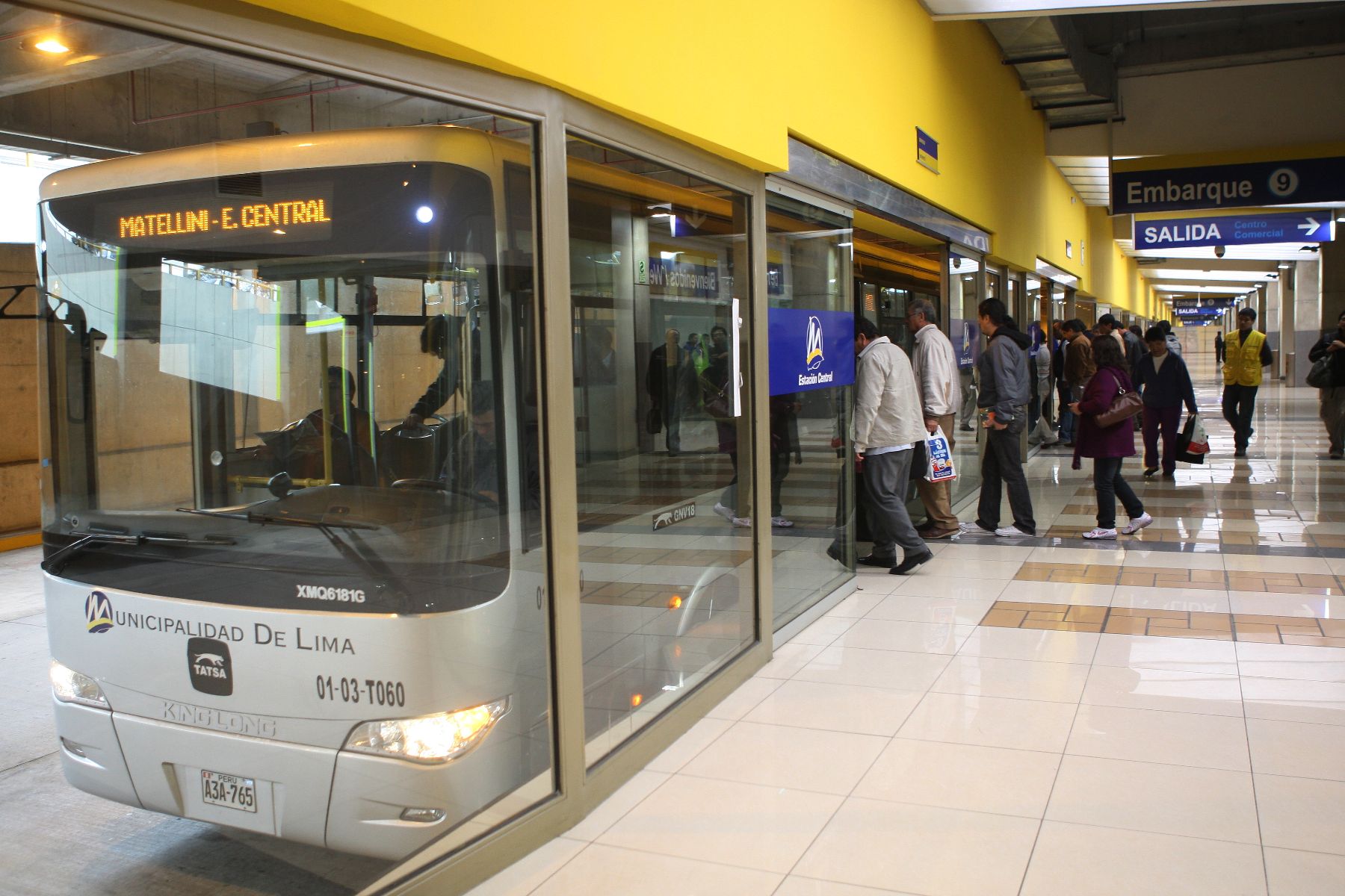 Buses de El Metropolitano amplían ruta en un intento de optimizar servicio. Foto: ANDINA/Norman Córdova