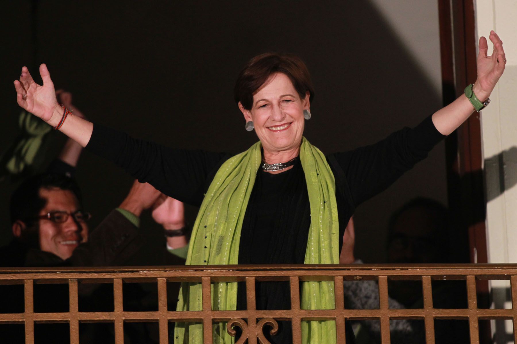 Susana Villaran is the new Mayor of Lima. Photo: ANDINA / Carlos Lezama